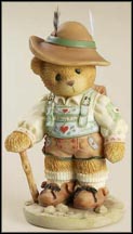 Franz - Germany  Our Friendship Knows No Boundaries, Cherished Teddies Figurine #202436P MAIN