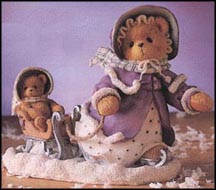 Gretchen - Winter Brings A Season Of Joy, Cherished Teddies Figurine #203351 MAIN