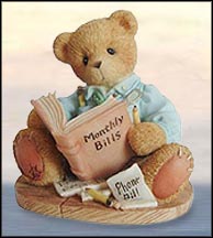 Dad, You're Due For A Hug, Cherished Teddies Figurine #203459 MAIN