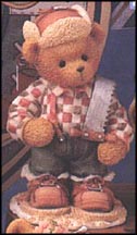 Preston - Canada  Riding Across The Great White North, Cherished Teddies Figurine #216739 MAIN