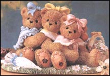Danielle, Sabrina & Tiffany - We're Three Of A Kind, Cherished Teddies Figurine #265780 MAIN
