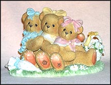 Danielle, Sabrina & Tiffany - We're Three Of A Kind, Cherished Teddies Figurine #265780F MAIN