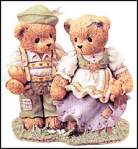Harvey And Gigi - Finding The Path To Your Heart, Cherished Teddies Figurine #302481 MAIN