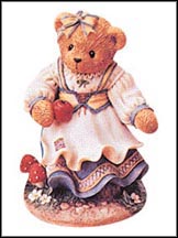Kelsie - Be The Apple Of My Eye, Cherished Teddies Figurine #302570 MAIN