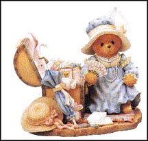 Kaitlyn  - Old Treasures, New Memories, Cherished Teddies Figurine #302600 MAIN