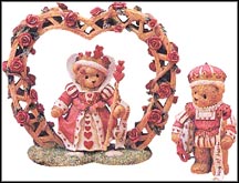 Harry & Katherine - You're The Queen Of My Heart, Cherished Teddies Figurine #302732 MAIN