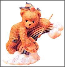 Ellen - You Color My Rainbow, Cherished Teddies Figurine #302775 MAIN