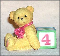 Teddy And 4, Cherished Teddies Figurine #302864 MAIN