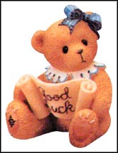 Good Luck - Mini Figurine, Cherished Teddies Figurine #303143 MAIN