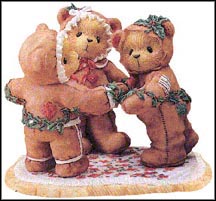 Missy, Cookie & Riley - A Special Recipe For Our Friendship, Cherished Teddies Figurine #352586 MAIN