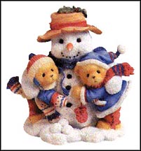 Frank And Helen - Snow One Like You, Cherished Teddies Figurine #352950 MAIN
