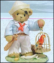 Garret - Come Play With Me, Pirates We Will Be, Cherished Teddies Figurine #4001903 MAIN