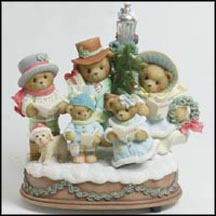 All Is Calm, All Is Bright, Cherished Teddies Figurine #4002848 MAIN