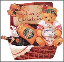 Girl In Picnic Basket - Ornament, Cherished Teddies Ornament #406627 MAIN