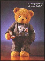A Beary Special Groom To Be, Cherished Teddies Figurine #476315 MAIN