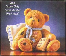 Joe - Love Only Gets Better With Age, Cherished Teddies Figurine #476412 MAIN