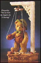 Pinocchio - You've Got My Heart On A String, Cherished Teddies Figurine #476463 MAIN