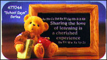School Days, Cherished Teddies Plaque #477044 MAIN