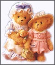 Charissa And Ashylynn - Every Journey Begins With One Step, Cherished Teddies Figurine #601578 MAIN