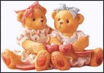 Skylar And Shana - When You Find A Sunbeam, Share The Warmth, Cherished Teddies Figurine #601594 MAIN