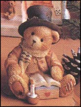 Bear Cratchit-And A Very Merry Christmas To You Mr. Scrooge, Cherished Teddies Figurine #617326 MAIN