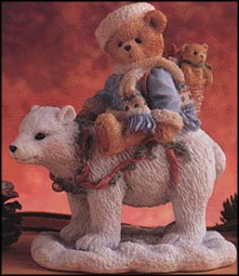 Eric - Bear Tidings Of Joy, Cherished Teddies Figurine #622796 MAIN