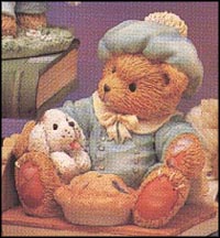 Little Jack Horner - I'm Plum Happy You're My Friend, Cherished Teddies Figurine #624780 MAIN