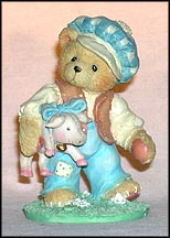 Tom, Tom The Piper's Son - Wherever You Go, I'll Follow, Cherished Teddies Figurine #624810 MAIN