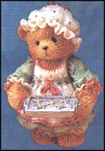 Girl Holding Tray Of Cookies, Cherished Teddies Ornament #625426 MAIN