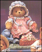 Mary, Mary Quite Contrary - Friendship Blooms With Loving Care, Cherished Teddies Figurine #626074 MAIN