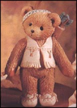Wyatt - I'm Called Little Running Bear, Cherished Teddies Figurine #629707 MAIN