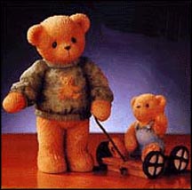 Russell And Ross - Thanks For Teaching Me About The Real World, Cherished Teddies Figurine #661783 MAIN
