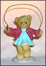 Melinda - I'm Only A Hop, Skip And A Jump Away If You Need Me, Cherished Teddies Figurine #661821 MAIN