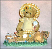 Lydia - You're The Bees Knees!, Cherished Teddies Figurine #661929 MAIN