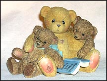 Caleb & Friends - When One Lacks Vision, Another Must Provide Supervision, Cherished Teddies Figurine #661996 MAIN