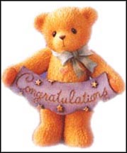 Congratulations, Cherished Teddies Figurine #663883 MAIN