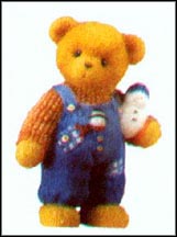 Bradley - Friends Are The Best Cure Fro The Winter Blues, Cherished Teddies Figurine #706833 MAIN