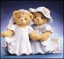 Destiny & Kay - You've Never Looked More Beautiful Than You Do Today, Cherished Teddies Figurine #789658 MAIN