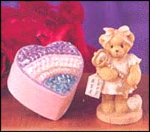 Josette - You Are The Key To My Heart, Cherished Teddies Figurine #805610S MAIN