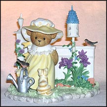 Priscilla & Clara - It's Those Cherished Times That Make Sweetest Memories, Cherished Teddies Figurine #864331 MAIN