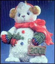 Snowbear - Ornament (Dated), Cherished Teddies Ornament #865044 MAIN