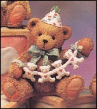 Age 4 - Unfolding Happy Wishes For You, Cherished Teddies Figurine #911305 MAIN