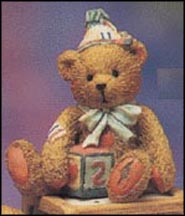 Age 2 - Two Sweet Two Bear, Cherished Teddies Figurine #911321 MAIN