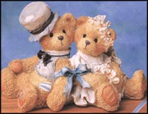 Robbie & Rachel - Love Bears All Things, Cherished Teddies Figurine #911402 MAIN