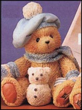 Jack (January) - A New Year With Old Friends, Cherished Teddies Figurine #914754 MAIN