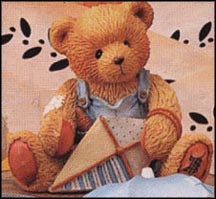 Mark (March) - Friendship Is In The Air, Cherished Teddies Figurine #914770 MAIN