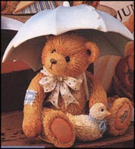 Alan (April) - Showers Of Friendship, Cherished Teddies Figurine #914789 MAIN