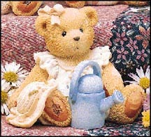 June (June) - Planting The Seed Of Friendship, Cherished Teddies Figurine #914800 MAIN