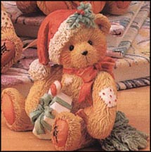Denise (December) - Happy Holidays, Friend, Cherished Teddies Figurine #914878 MAIN