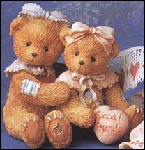 Elizabeth & Ashley - My Beary Best Friend, Cherished Teddies Figurine #916277 MAIN